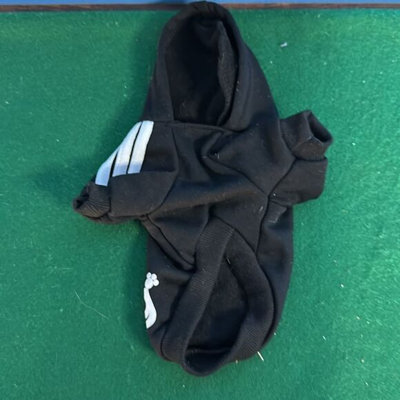 Adida Dog Pullover Hoodie Black Size Small - Picture 2 of 4